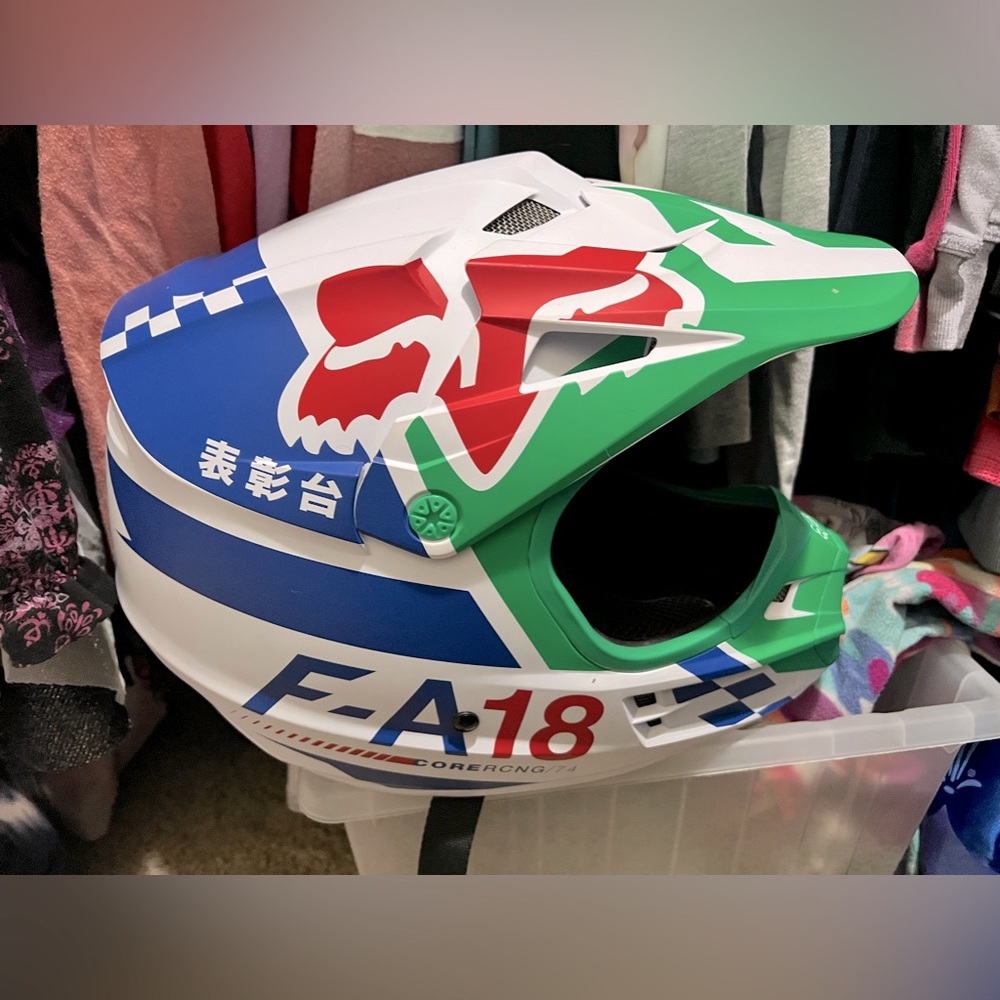 Great helmet! No longer riding ATV's.